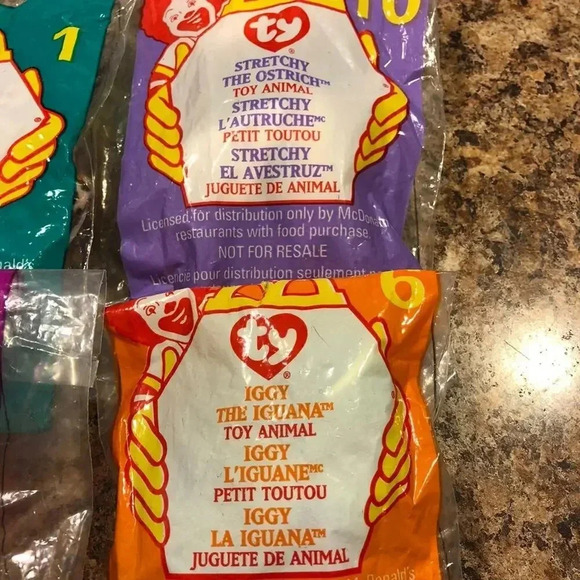 New Vintage McDonalds Toys Ty Beanie Babies 1999 - Picture 3 of 6